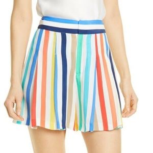 Alice and Olivia BNWT size 8 Rainbow Shorts Flutter
